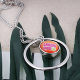 Mom - Snap Jewelry - Tennis Mom Snap - Ginger Snaps - Noosa Snap - Compatible with Ginger Snaps - Noosa 18-20mm - Glass Dome Snap - Gift