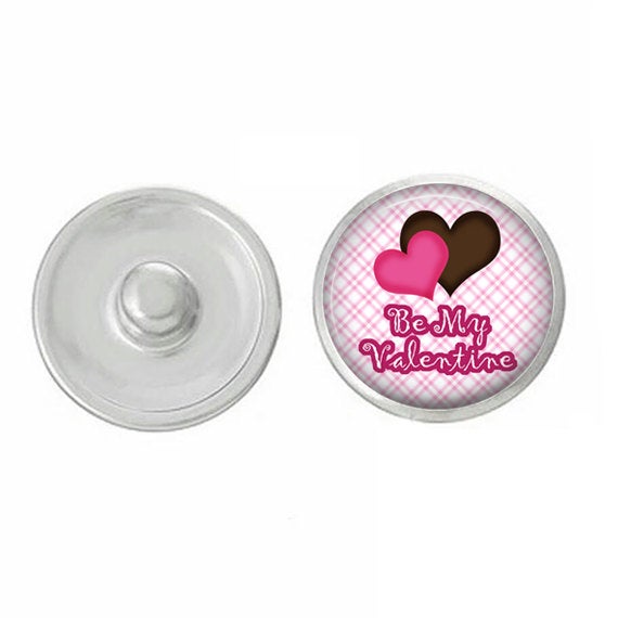 Valentines Day -  Be My Valentine - Compatible with Studio66 LLC -  Ginger Snaps - Noosa 18-20mm