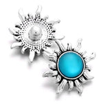Crystal Sun Snap - Compatible with Snap Jewelry